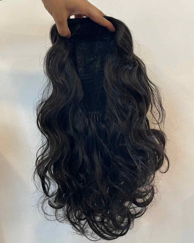 Srhairfeelers Half Wig - Straight and Wavy